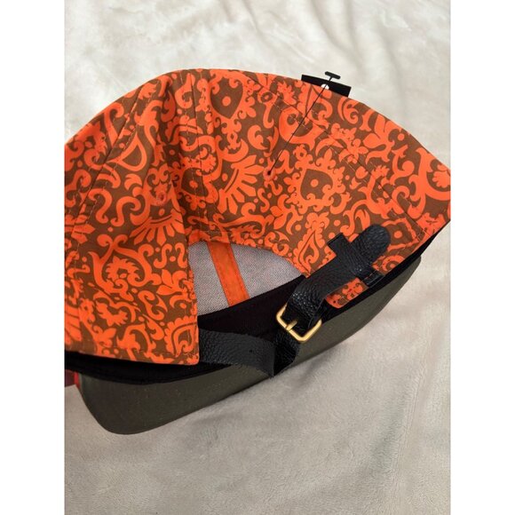 Marc By Marc Jacobs Orange Multi Patterned Cap O/S - Picture 2 of 4
